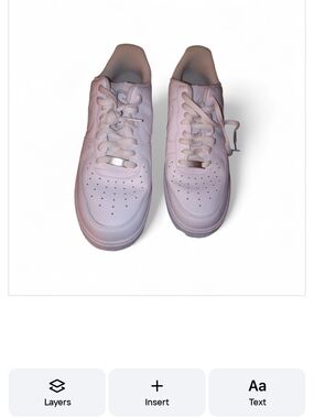 Nike Mens Air Force 1 CW2288-111White Casual Shoes Sneakers Size 12